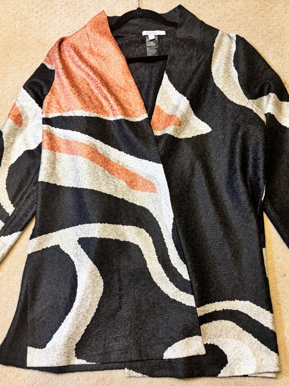 Chico's Jacket Travelers Collection Crused XL